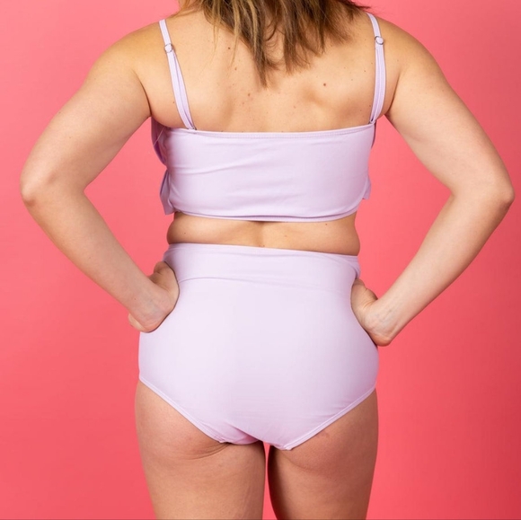 Bright Lilac | Tie-Up-Front Bottoms - Picture 3 of 5